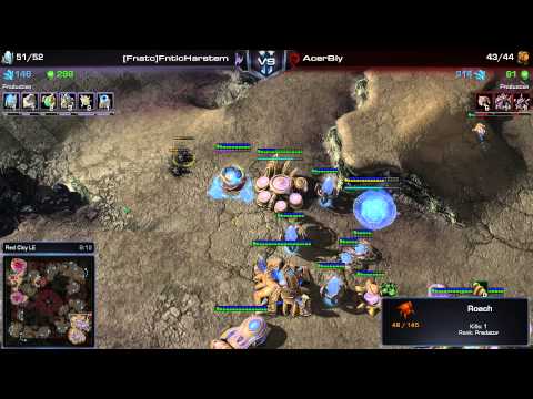 SC2 - Daily Masters - PvZ - Harstem vs Bly