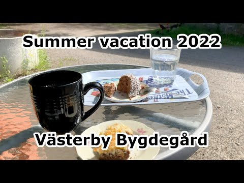Vlog 02 Fika in Västerby Bygdegård   Sorunda