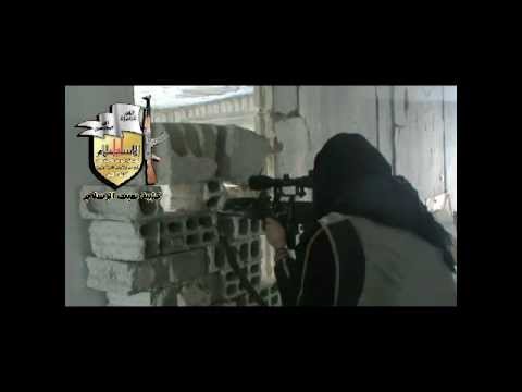 استهداف قناصي كتيبة سيف الإسلام لجنود النظام في بلدة زملكا في ريف دمشق