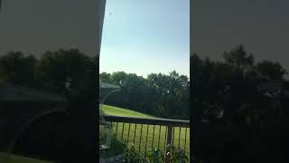 Time Lapse - bird feeder - sun rise - June 2018