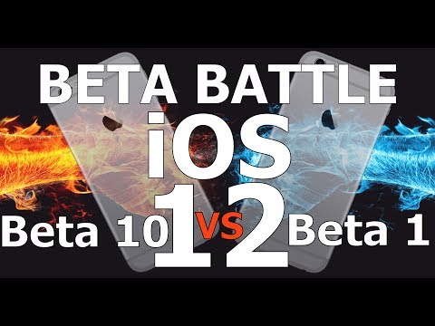 Beta Battle : iOS 12 Beta 1 vs iOS 12 Beta 10