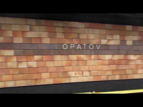 Opatov station - Ride in Prague Metro (Pražské metro) (line C)  - 16.07.2018