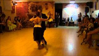 Paola Tacchetti y José Luis Ferraro. Vladivostok, Rusia.