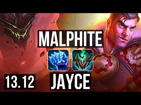 MALPHITE vs JAYCE (TOP) | 3/0/6, Rank 7 Malph | NA Challenger | 13.12