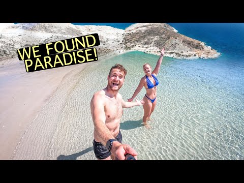 Is this island Greece's BEST HIDDEN GEM?! (Greece Honeymoon Vlog)