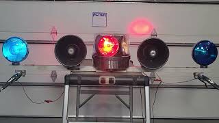 Unity MFG RV-46 with Unity Model 20110 Lollipop lights