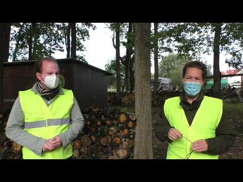 2020-10-10 Aktionstag der HKB Waldfreunde in Dreieichenhain:  Interview Martin Burlon und Jan Werner