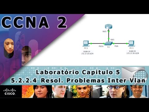 5.2.2.4 Packet Tracer - Troubleshooting Inter VLAN Routing CCNA2 CAP.5 PT/BR