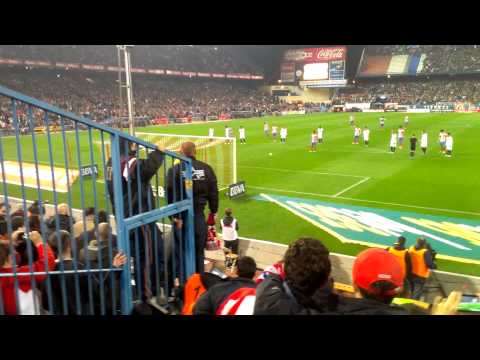 Falcao's No. 50 with Atleti from the stands