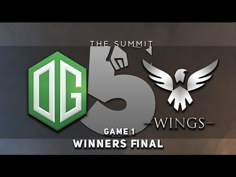 OG vs. Wings - Game 1, WB FINAL @ The Summit 5, Dota 2