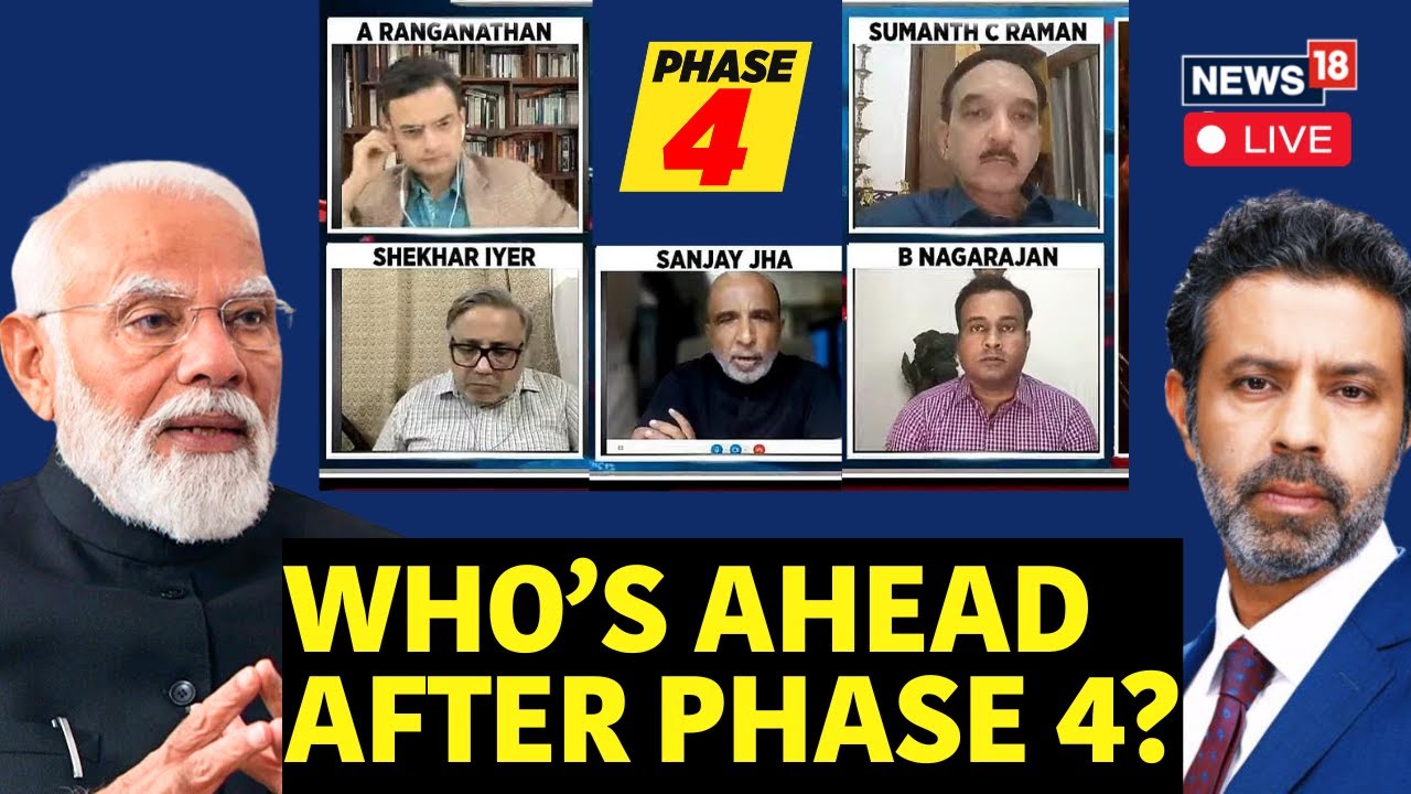 Lok Sabha Elections Phase 4: Who Is Leading The Board? | PM Modi 400+ Mission | Exit Polls | N18L