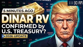 🚨 5 Minutes Ago: Dinar RV Confirmed by U.S. Treasury?! 💥 2026 Iraqi Dinar Breaking Update!