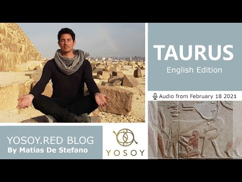 Day 199 - TAURUS - Matías De Stefano - YOSOY.RED BLOG: Ankles-Emotional- Aquarius, Read by Joan 2/18