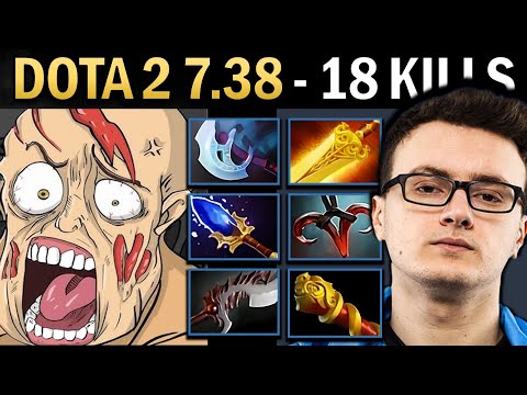 Lifestealer Gameplay Miracle with 18 Kills and Radiance - TI14