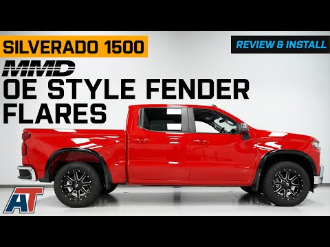 2019-2025 Silverado 1500 MMD OE Style Fender Flares Review & Install