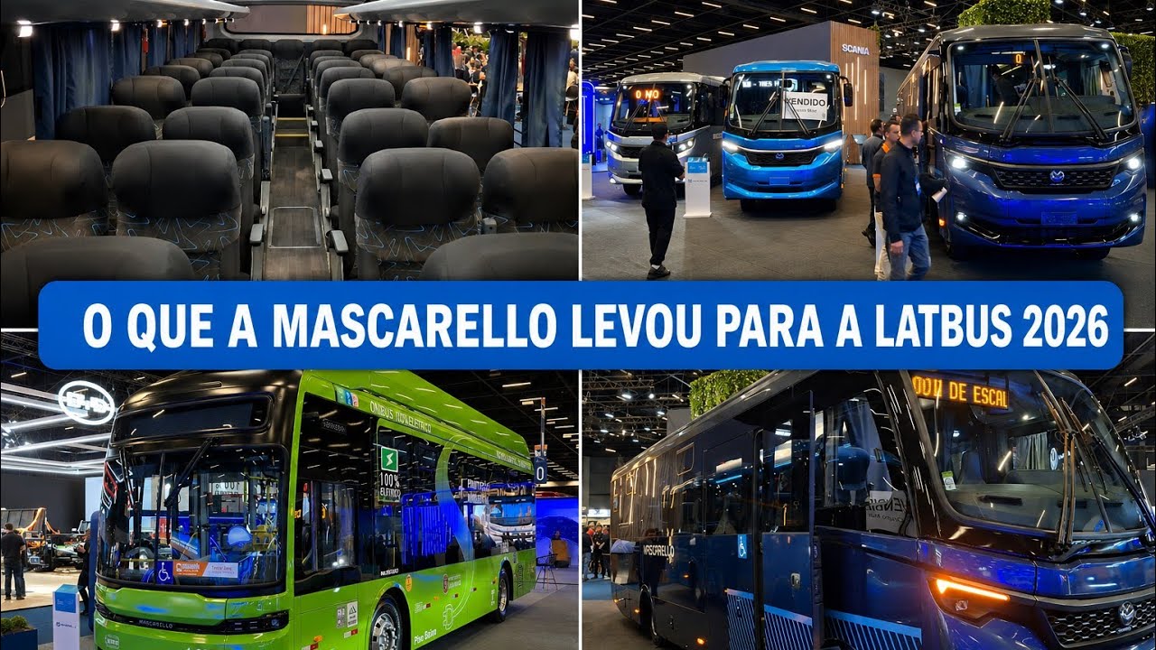 VISITEI OS ÔNIBUS DA MASCARELLO NA LATBUS 2026