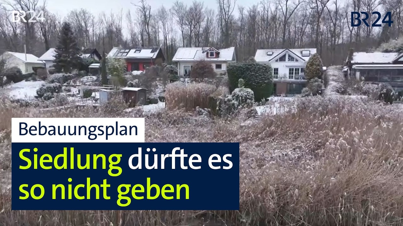 Rückbaubescheide: Streit um die Siedlung Sonneck | Abendschau | BR24