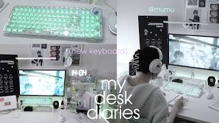 ( newキーボード開封 )⌨️HSP気質×透明好き