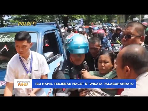 IBU HAMIL TERJEBAK MACET DI WISATA PALABUHANRATU