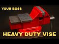 Build Your Own Heavy Duty Bench Vise Step By Step Tutorial