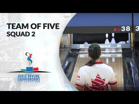 Team of Five Squad 2 - World Bowling Championships 2017