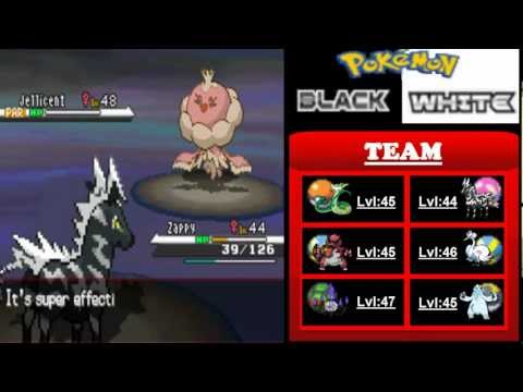 Pokémon Black and White Walkthrough episode 65 - Elite 4 Shauntal
