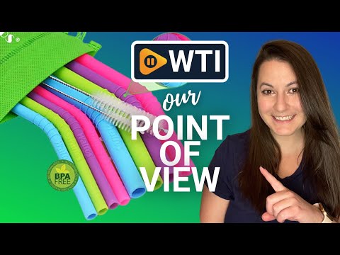 Walfos Reusable Silicone Straws - WTI product video review