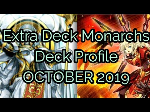 Extra Deck Monarchs Deck Profile Yugioh! BudgetDecks OCTOBER 2019 New Banlist