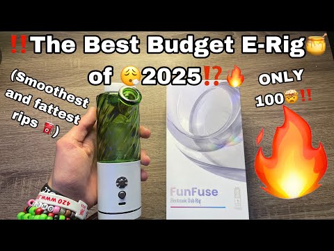 The Best Budget E-Rig in 2025⁉️🔥🍃 (GreenDeagle Funfuse Electronic Dab Rig Review)💯🍯