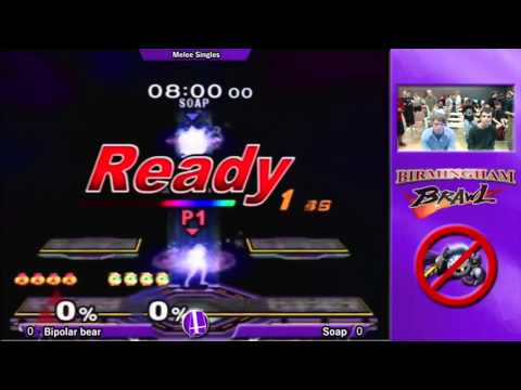 Birmingham Brawl 5 Melee Singles - Bi-Polar Bear (Sheik) vs. Soap (Puff)