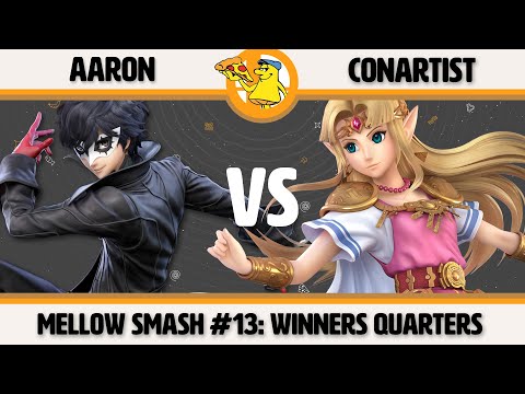 Mellow Mushroom SSBU #13 - Aaron (Joker) vs Conartist (Zelda) Smash Ultimate Winners Quarters