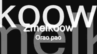 Zmelkoow - Orao pao