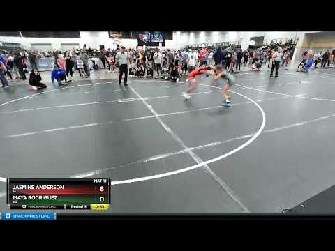 79-85 Lbs Semifinal - Jasmine Anderson, IA Vs Maya Rodriguez, AZ 56d3