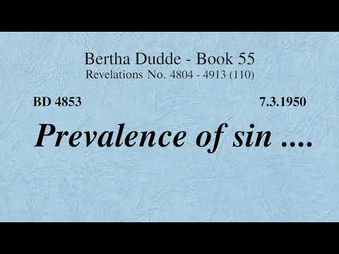 BD 4853 - OVERCOMING OF SIN ....