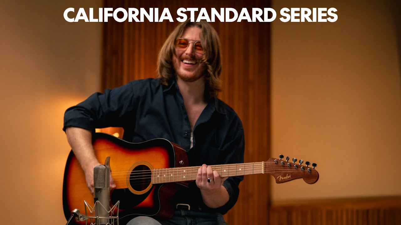 Exploring the California Standard Series: 4 Quality Acoustic Models Designed for Any Player | Fender - YouTube
