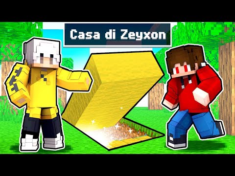 Casa SEGRETA di Zeyxon vs Mark3s in Minecraft