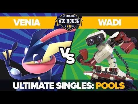 Venia vs WaDi - Pools Winners' Semifinals: Ultimate Singles - TBH9 | Greninja vs R.O.B