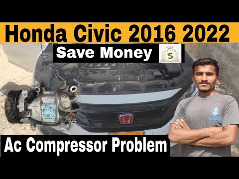 Honda Civic 2021 Ac Compressor Replacement|Honda Civic 2021 Ac Tripping Problem