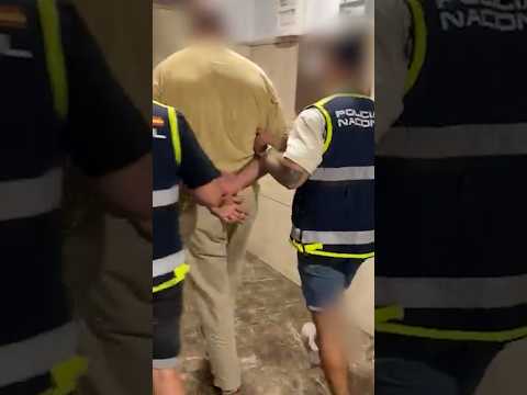 Detienen en MÁLAGA al narcotraficante más buscado de Alemania #shorts
