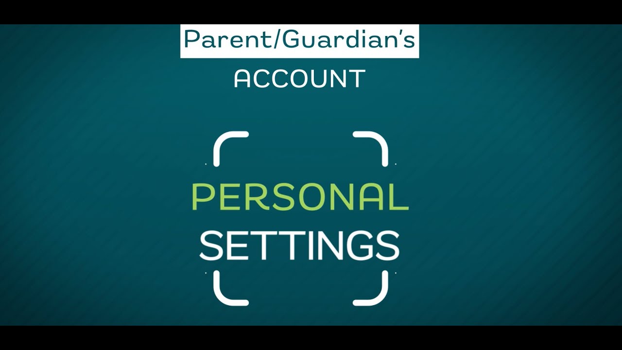 Classera EN parent Personal Settings v2
