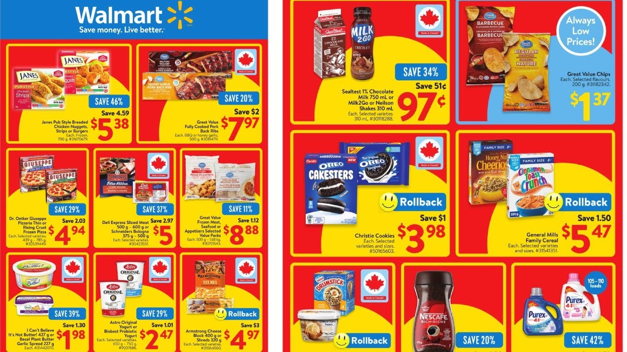 Walmart Flyer Canada 🇨🇦 | March 13 - March 19