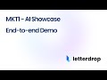 MKT1 AI Showcase: Letterdrop Demo