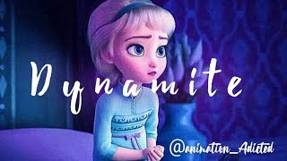 Dynamite  BTS  AMV  Elsa #Animation_Adicted