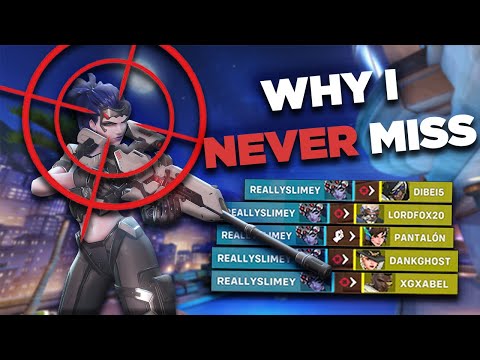 this WIDOWMAKER crosshair gave me AIMBOT in OVERWATCH 2