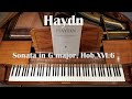 Haydn - Sonata in G major, Hob. XVI:6