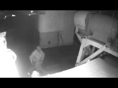 Copper Thief Deterred by Siren