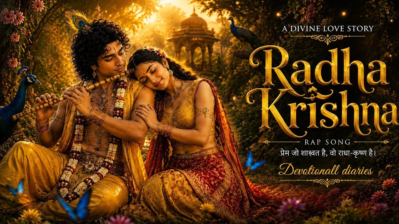 Radha Krishna Song | Radha Krishna Rap Song | राधा कृष्ण भजन | Radha Krishna Love Song | Krishna Rap