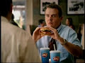 A few customers that are eating the Flamethrower sandwich. I live this commercial.