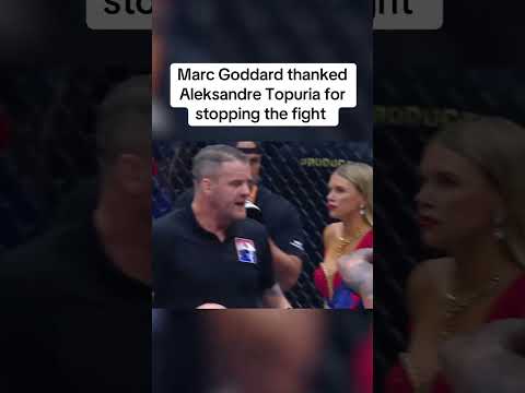 Marc Goddard THANKS Alexandre Topuria for Stopping Ilia vs Gaethje 😳👀
