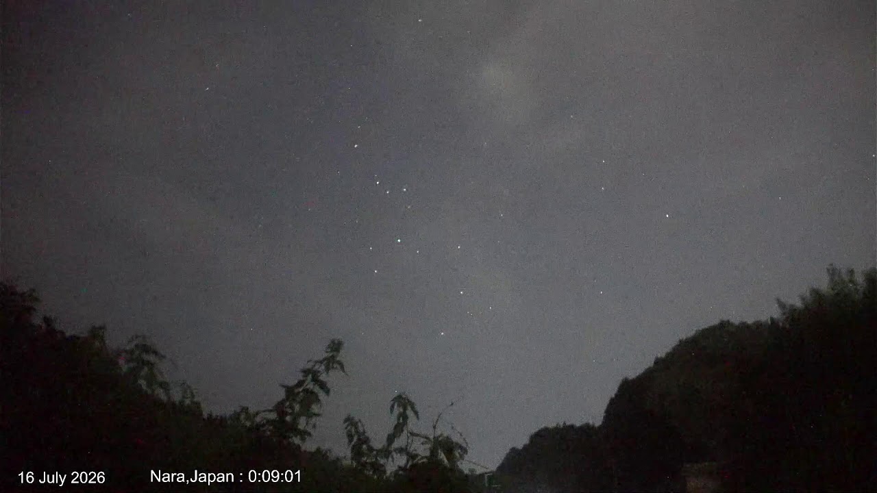 Live webcam view of Uda Southern Sky Star Cam
